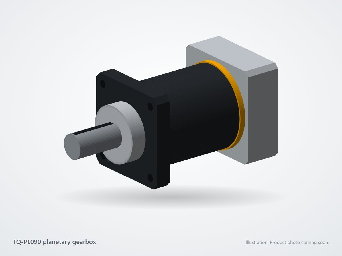 TQ-PL090 Precision Planetary Gearbox, 90 mm (illustration)